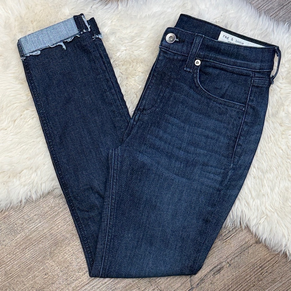 Rag & Bone Women’s blue ankle skinny Jeans size 26